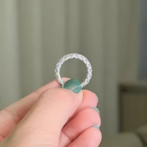 Aparador Inteiro Cravejado com Cravação na Lateral 3mm / 2,5 quilates