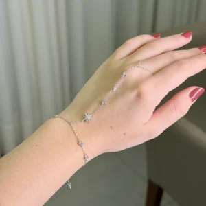 Pulseira de Mão 3mm / 0,7 quilates