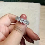 Anel Oval 4x6mm / 2,5 quilates