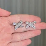 Brinco Borboleta 2x1,5mm / 0,96 quilates