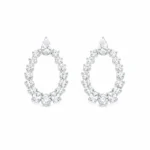 Brinco Glam Luxo 4x6mm / 1 quilates