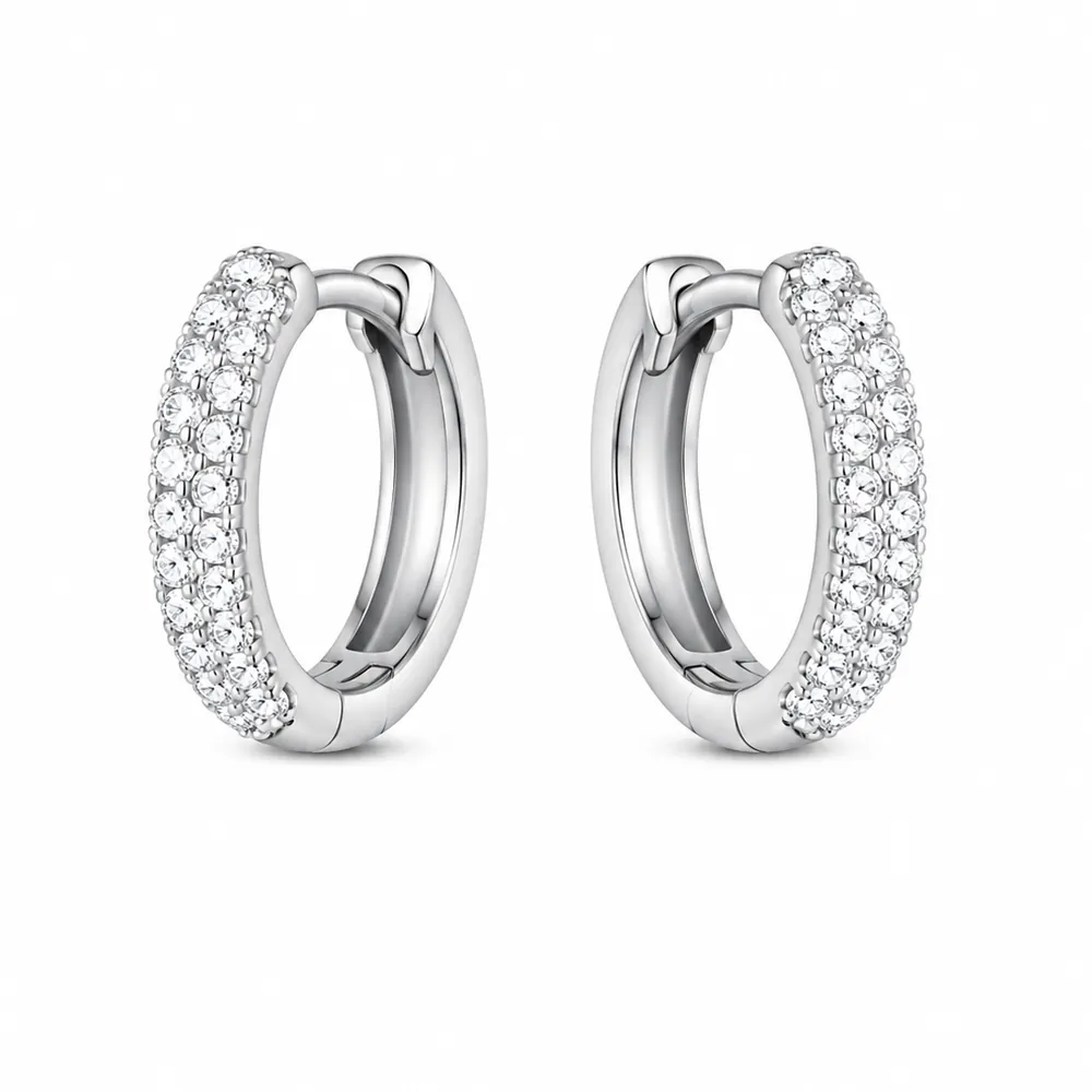 Brinco Argola Microcravejação 1mm / 0,8 quilates