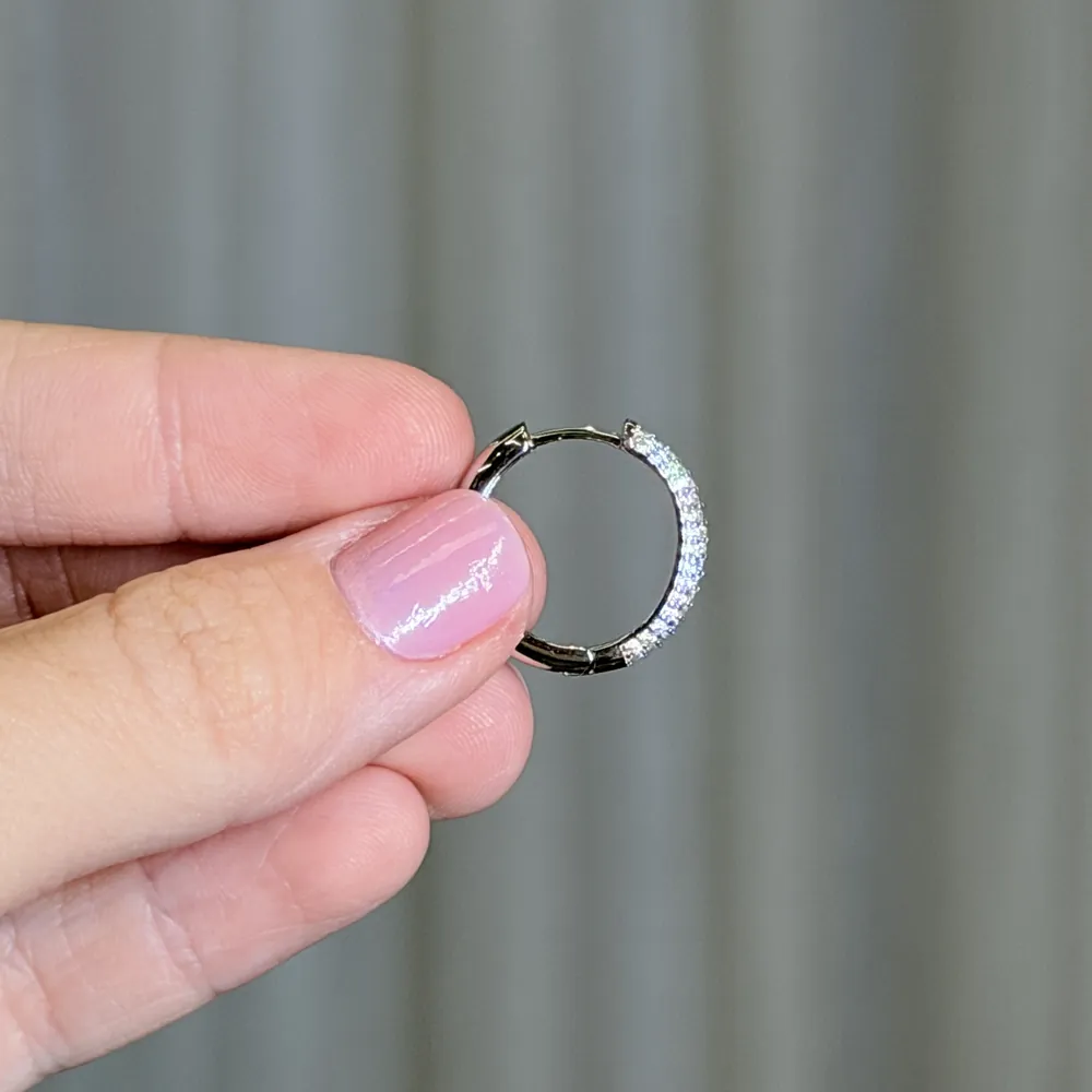 Brinco Argola Microcravejação 1mm / 0,8 quilates