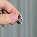 Brinco Argola Glam 2,5mm / 1,8 quilates