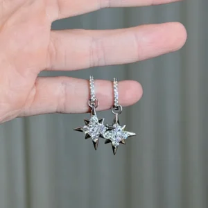 Brinco Estrela Argola
