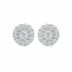 Brinco Flor 8mm / 4 quilates