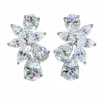 Brinco Glamour Glam 8x6mm / 12 quilates