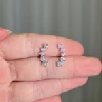 Brinco Earcuff 3,5x2,5mm / 1,16 quilates