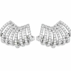 Brinco Moissanite Chuveiro