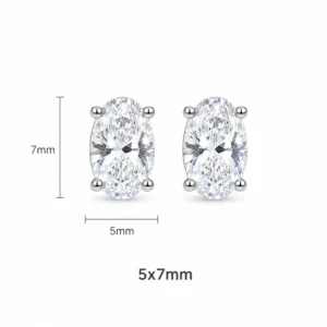 Brinco Oval 5x7mm