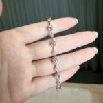 Pulseira Fio Faca 5mm / 6,2 quilates / 17 cm
