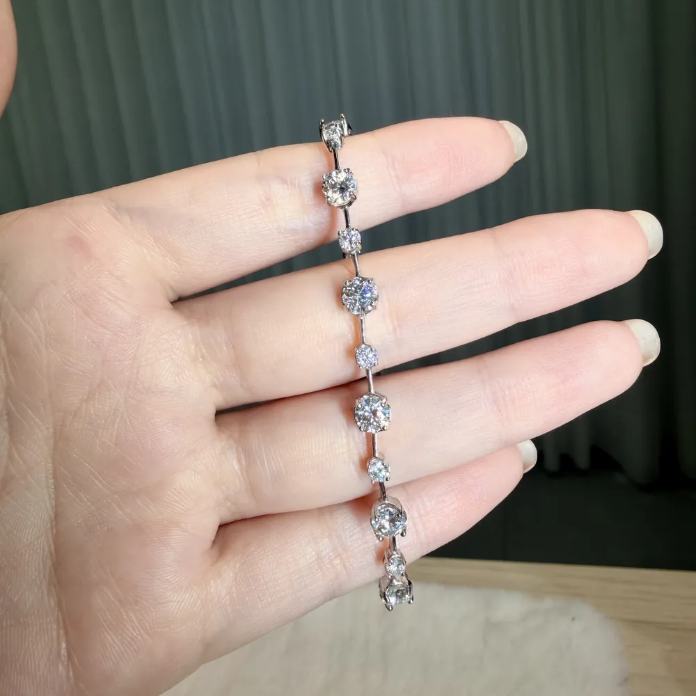 Pulseira Fio Faca 5mm / 6,2 quilates / 17 cm