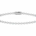 Pulseira Rivieira 3 pontas / 3mm / 5,5 quilates