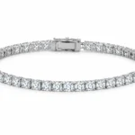Pulseira Rivieira 4 pontas / 3mm / 5,5 quilates