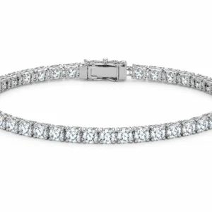 Pulseira Rivieira 4 pontas / 3mm / 5,5 quilates