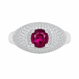 Anel 8x10mm Pink